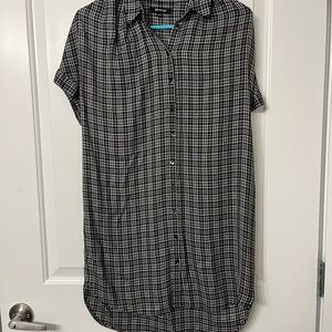 Madewell Collared Button up Dress (shirt dress) - size S